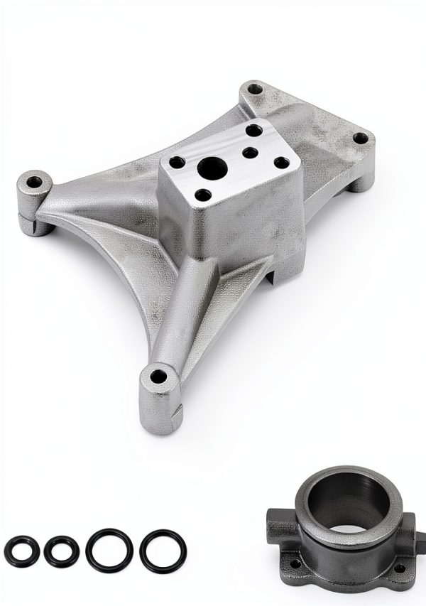Turbo Pedestal Sineside Aluminum Iron Wastegate-1
