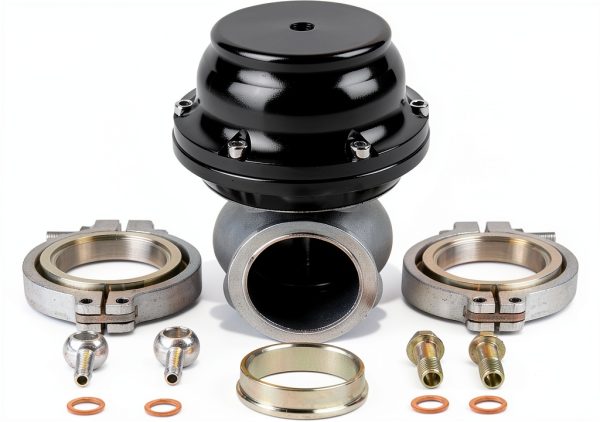 DNA Motoring 44mm V-Band Wastegate Kit for Turbo-1