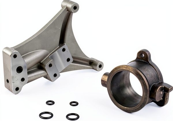 Turbo Pedestal Sineside Aluminum Iron Wastegate-6