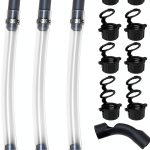 Mapleza PVC Fuel Hose Kit 4-Piece with Hose Bender and Vent Caps-0