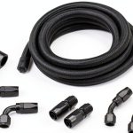 Fuel Hose 10ft Nylon Braided Black 0.43in ID Ucreative-0