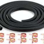 Fuel Hose Tikimoon Quarter Inch ID 0.47 OD 10ft Black NBR YG001-0