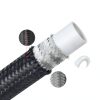 PTFE Fuel Hose EVIL ENERGY 4AN Black Nylon Braided 20ft High Pressure-1