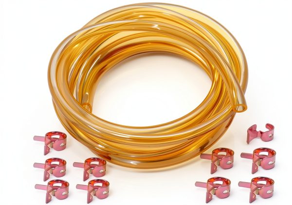 SOOGIF Yellow 10ft Fuel Hose 1/4" ID x 3/8" OD Plastic-0