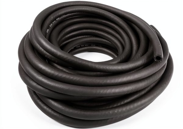 Fuel Hose 5 ft Black NBR Rubber 300 PSI STEBER Model BNBRID19-5-1