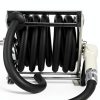 Fuel Hose Reel FADHOLE FHREEL Gray 1" x 33ft Automatic Retractable-4