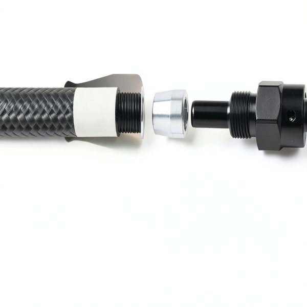 PTFE Fuel Hose EVIL ENERGY 20ft Black 12AN High Pressure 3000psi-4