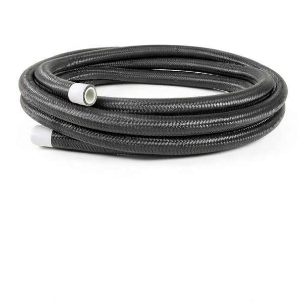 PTFE Fuel Hose EVIL ENERGY 4AN Black Nylon Braided 20ft High Pressure-3