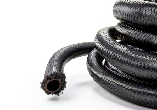 Fuel Hose 10ft Nylon Braided Black 0.43in ID Ucreative-1