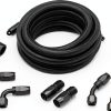 Nylon Braided Fuel Hose 10ft 0.54in OD 2000psi Ucreative-0