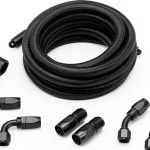 Nylon Braided Fuel Hose 10ft 0.54in OD 2000psi Ucreative-0