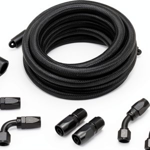 Nylon Braided Fuel Hose 10ft 0.54in OD 2000psi Ucreative-0