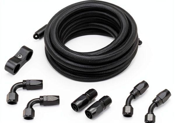 Nylon Braided Fuel Hose 10ft 0.54in OD 2000psi Ucreative-0