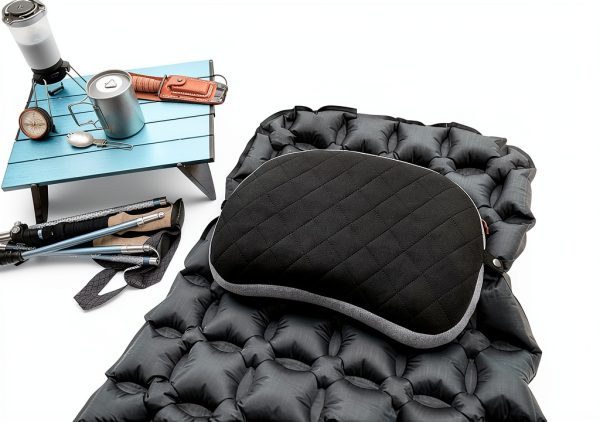 TREKOLOGY Camping Pillow with Removable Cover, Inflatable Pillow for Backpacking, Ultralight Inflatable Camp Pillows for Sleeping Portable Compact Pillow for Hiking Travel-6