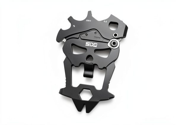SOG MACV Everyday Carry Portable Compact Steel Keychain Tool | Hardcased Black, 12 Tools in One: Bottle Opener, Screwdrivers-2