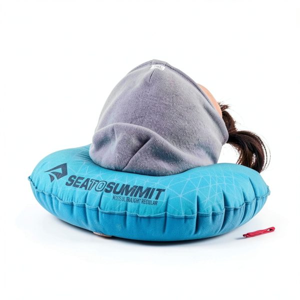 Sea to Summit Aeros Ultralight Inflatable Camping Pillow Regular Grey-5