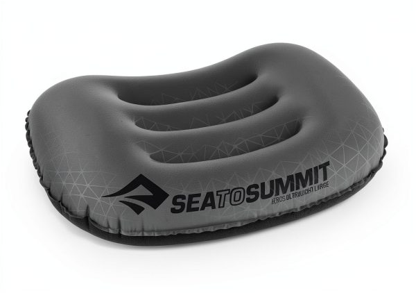 Sea to Summit Aeros Ultralight Inflatable Camping Pillow Regular Grey-4