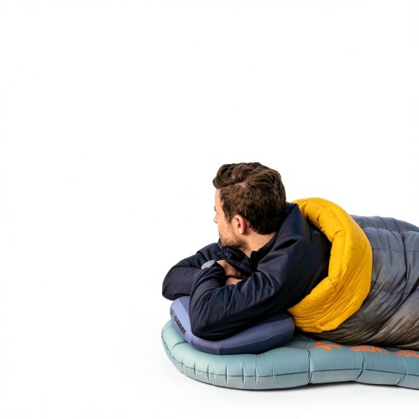 Sea to Summit Aeros Premium Inflatable Travel Pillow, Regular (13.4 x 9.4), Lime-3