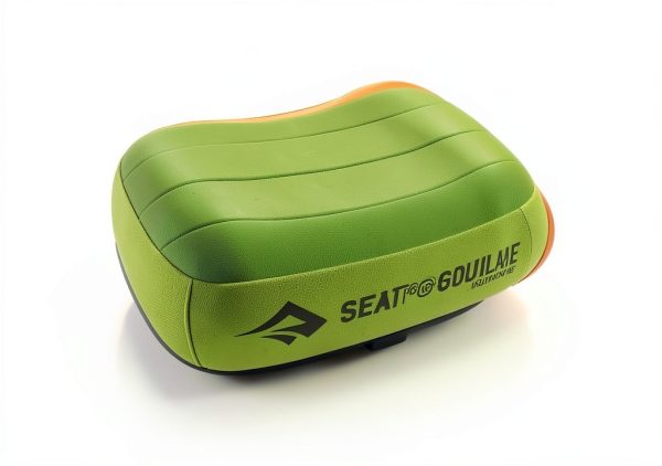 Sea to Summit Aeros Premium Inflatable Travel Pillow, Regular (13.4 x 9.4), Lime-6